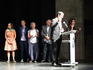 Lliurament de premis del 28e Festival de Cinema de Girona 2016