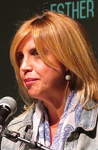 Marta Felip, alcaldessa de Figueres, durant el lliurament dels premis