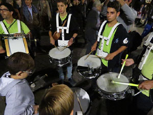 Fires 2016. Girona Gran Parade, trobada de marxing bands, amb la Girona Marxing Band, Bisband d'Empordà, Balkan Paradise Orchestra i Bufant Fort