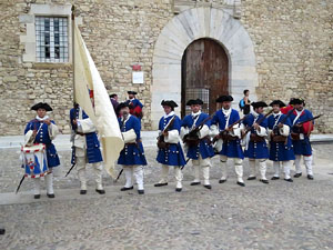 Girona resisteix! Jornades de recreació històrica de la Guerra de Successió. Cloenda de les activitats de dissabte