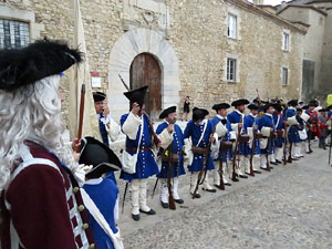 Girona resisteix! Jornades de recreació històrica de la Guerra de Successió. Cloenda de les activitats de dissabte