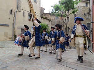Girona resisteix! Jornades de recreació històrica de la Guerra de Successió. La desfilada