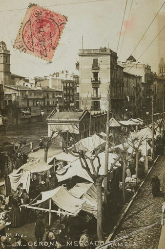 Mercat a la Rambla. 1902-1911