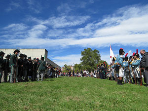 IX Festa Reviu els Setges Napoleònics de Girona. Finalització de la recreació a les Ribes del Ter