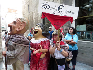 Festival Undàrius 2016. Ballada dels gegants de Girona, en Fèlix i na Àngels
