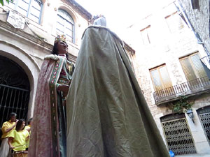 Festival Undàrius 2016. Ballada dels gegants de Girona, en Fèlix i na Àngels