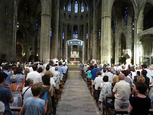 La missa de Corpus a la Catedral de Girona