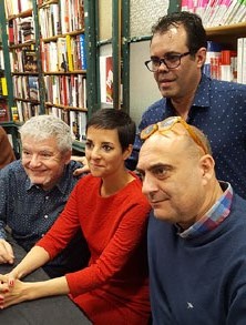 Sant Jordi 2017 a la Llibreria Geli. Signatures de llibres