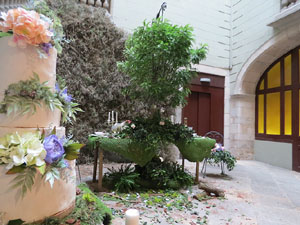 Temps de Flors 2017. Muntatges, instal·lacions i exposicions florals a diversos espais del carrer Albareda
