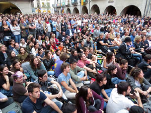 Compareixença del President Carles Puigdemont al Parlament. Discurs de la independència