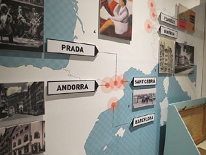 Exposició 'El desig de viure i d'escriure: Prudenci i Aurora Bertrana' al Museu d'Història de Girona
