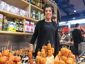 Girona10 2018. Tastets gastronòmics al Mercat del Lleó de Girona