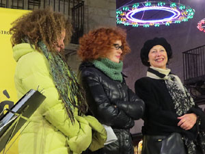Nadal 2017. Encesa de les llums de Hanukkà a la plaça del Vi