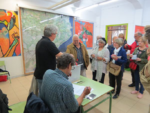1 d'octubre 2017. Votació del referèndum a l'escola Eiximenis