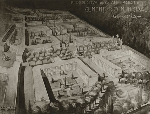 Projecte d'ampliació del cementiri municipal. 1950-1960