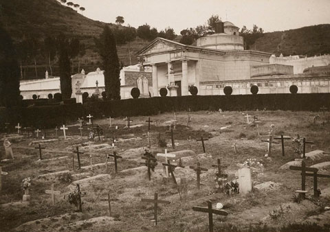 Interior del cementiri de Girona. 1932