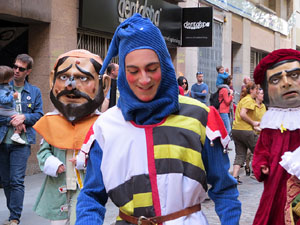 Festes de Primavera de Girona 2018. Cercavila amb el Tarlà
