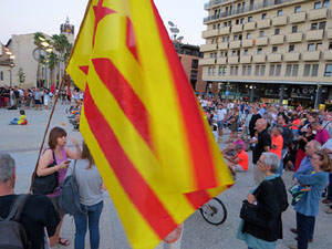 Concentració 'Un any del 20-S' i projecció de '21 Fortaleses. L'U d'Octubre a Girona'
