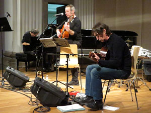Concert a l'Auditori Josep Viader a càrrec de Pascal Comelade, Pere Figueres, Roger Cosme Esteve, Gerard Meloux i Simon de Céret