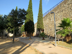 Itinerari de les muralles de Girona. El baluard de la Mercè