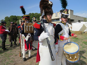 XII Festa Reviu els Setges Napoleònics de Girona. El campament napoleònic al Parc de les Ribes del Ter