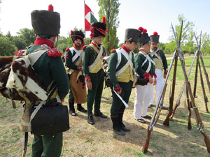 XII Festa Reviu els Setges Napoleònics de Girona. El campament napoleònic al Parc de les Ribes del Ter