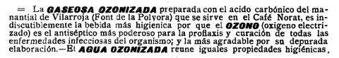 Anunci publicat al 'Diario de Gerona de Avisos y Noticias'. 19 de maig de 1912