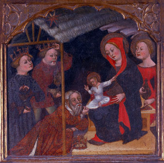 L'Adoració dels Reis. Jaume Cabrera. Ca 1400