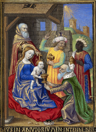 L'Adoració dels Reis. 1480-1490. Georges Trubert
