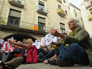 Seguda contra la sentència i per l'autodeterminació a la plaça del Vi