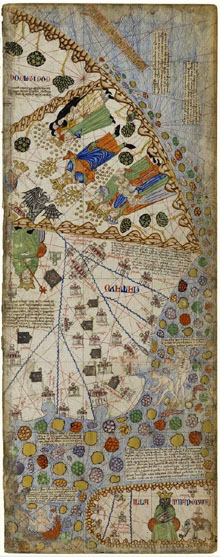 Atles de Cresques, 1375