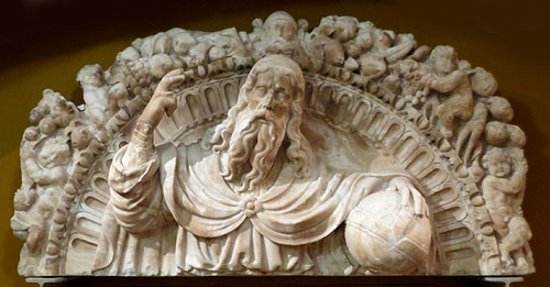 Pare Etern. Timpà. Ca. 1500-1550. Alabastre