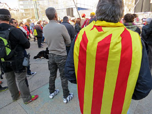 Marxa Groga per la llibertat dels presos polítics i per la República Catalana