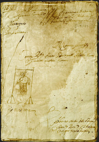 Procés contra Francina Redorta de Menàrguens vidua de Michaelles Redorta. Per Bruixa i metsinera. 3 d'octubre de 1616