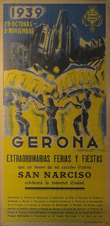 Cartell de Fires de Sant Narcís de 1939