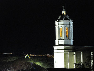El Barri Vell de Nit. La Catedral des de la Torre Gironella