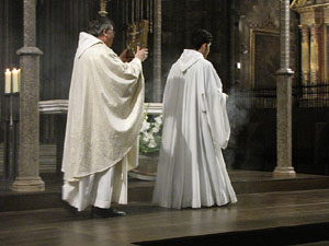 La Vetlla Pasqual a la Catedral de Girona