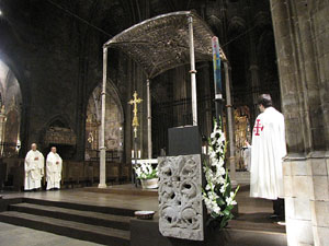 La Vetlla Pasqual a la Catedral de Girona