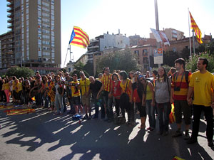 La Via Catalana a Girona