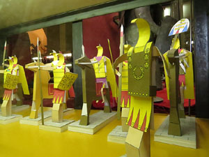 Exposició Manaies de Girona - Soldats Romans