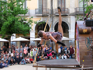 Festes de Primavera 2014. Espectacles a la plaça de la Independència