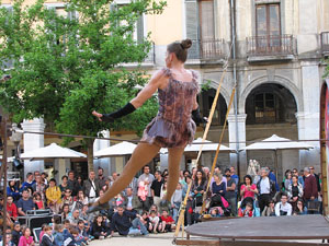 Festes de Primavera 2014. Espectacles a la plaça de la Independència