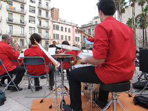 Fires de Sant Narcís 2013. Concert a la plaça de Santa Susanna per la Banda 