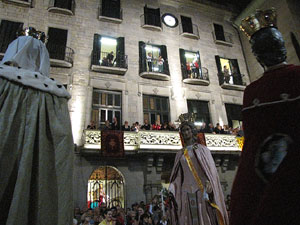 Fires de Sant Narcís 2013. Espectacle a la plaça del Vi