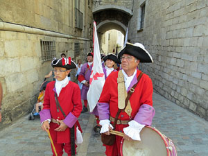 Girona resisteix! Jornades de recreació històrica de la Guerra de Successió. Presentació de la recreació