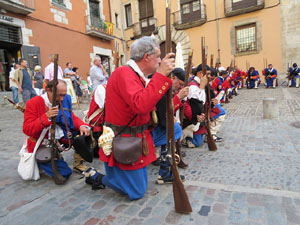 Girona resisteix! Jornades de recreació històrica de la Guerra de Successió. Presentació de la recreació