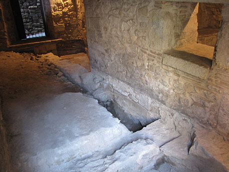 El micvé, bany ritual, de la comunitat jueva de Girona