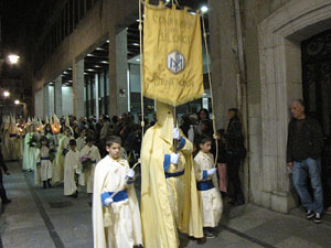 Setmana Santa 2014 a Girona. Processó del Sant Enterrament