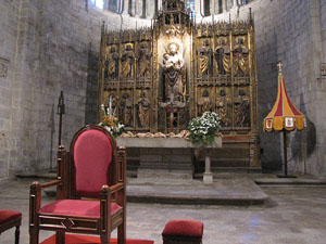 Girona Temps de Flors 2014. L'església de Sant Feliu