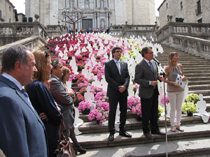 Girona Temps de Flors 2014. La inauguració